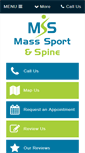 Mobile Screenshot of masportspine.com
